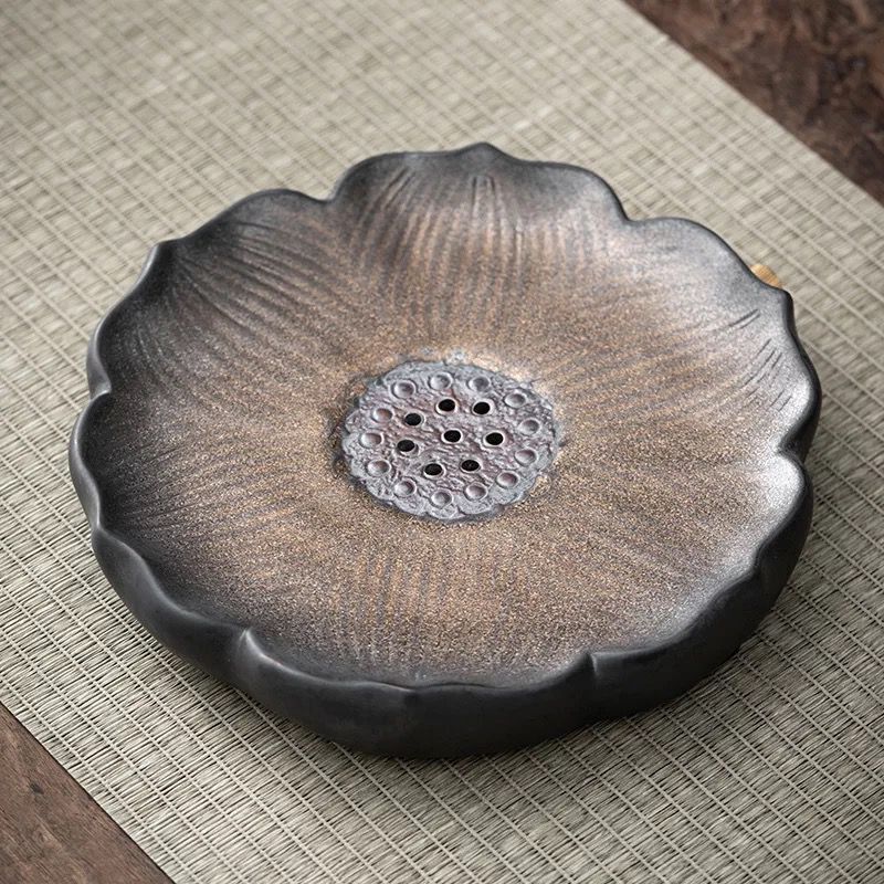 Creative Japanese Kung Fu Tea Set Household Ceramic Tea Cup Teapot Stoneware Simple Portable Travel Pot Three Cups