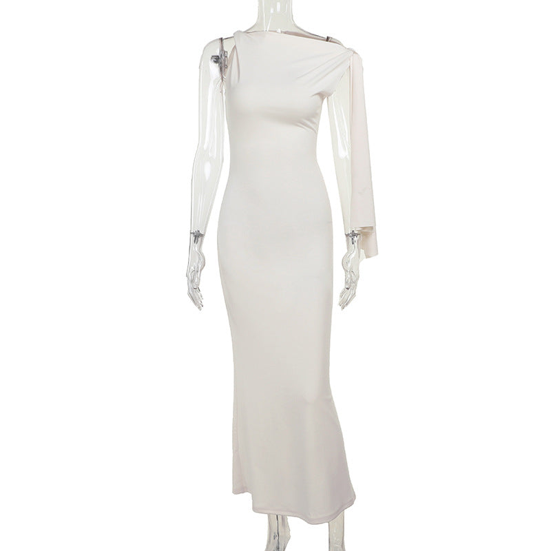 Women's Strap Dress Elegant Sexy Hip Fashion Simple Summer New 2024