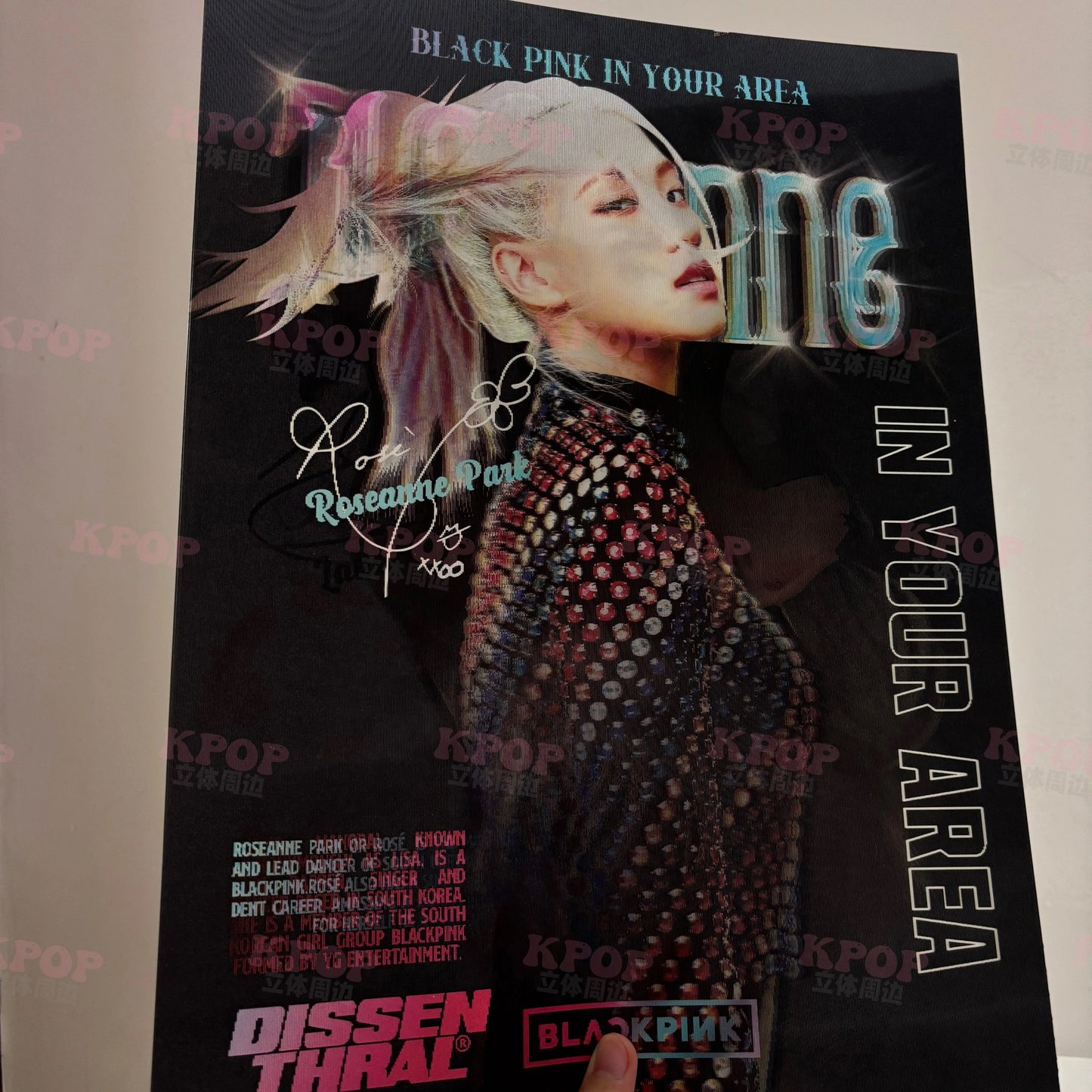 🖤Viral 2025 Blink Holographic 3D Poster 🩷