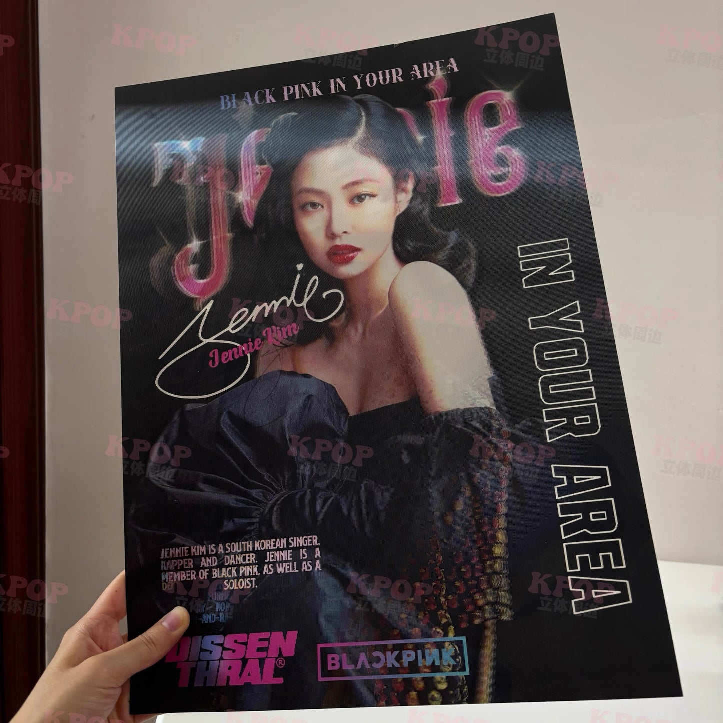 🖤Viral 2025 Blink Holographic 3D Poster 🩷