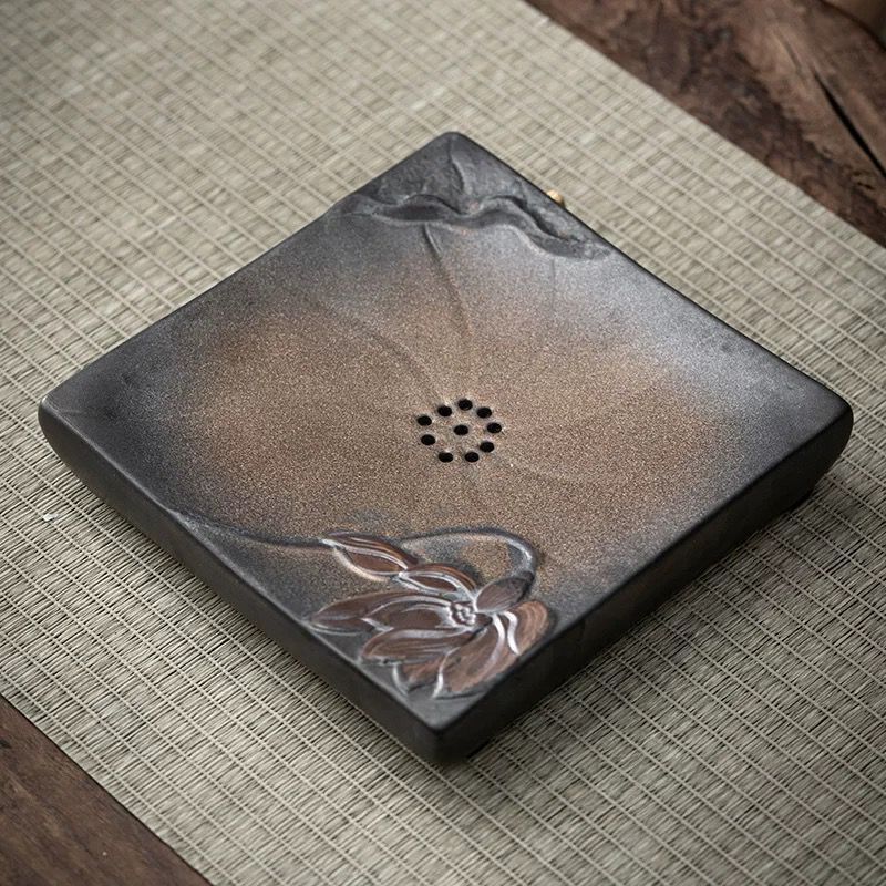 Creative Japanese Kung Fu Tea Set Household Ceramic Tea Cup Teapot Stoneware Simple Portable Travel Pot Three Cups