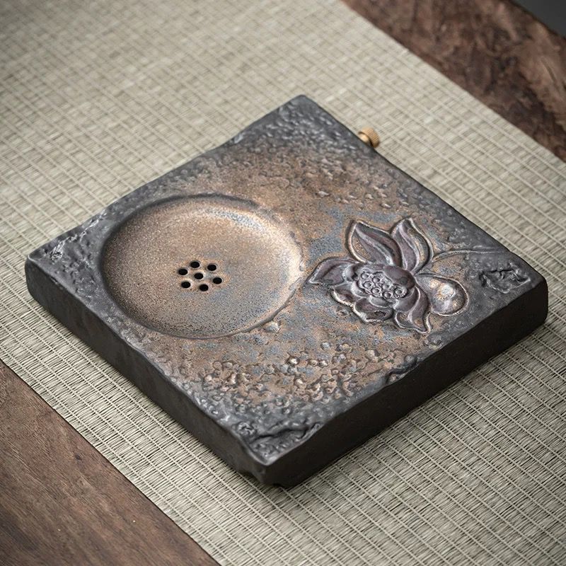 Creative Japanese Kung Fu Tea Set Household Ceramic Tea Cup Teapot Stoneware Simple Portable Travel Pot Three Cups