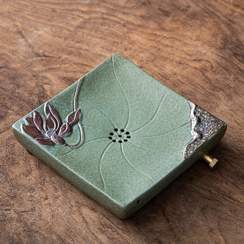 Creative Japanese Kung Fu Tea Set Household Ceramic Tea Cup Teapot Stoneware Simple Portable Travel Pot Three Cups