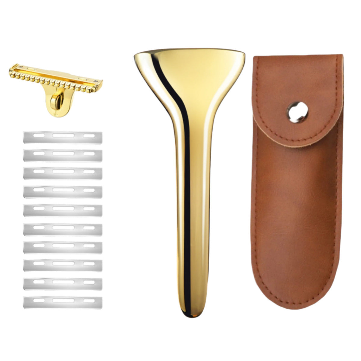 Manual Razor, Old-Fashioned Manual Razor, Zinc Alloy Shaving Razor, Cross-Border Wholesale for Men and Women