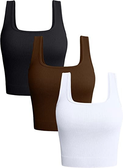 Women's Solid Color Sexy Sports Running Fitness Yoga Vest Comfortable Cross-border Foreign Trade Top for Ladies