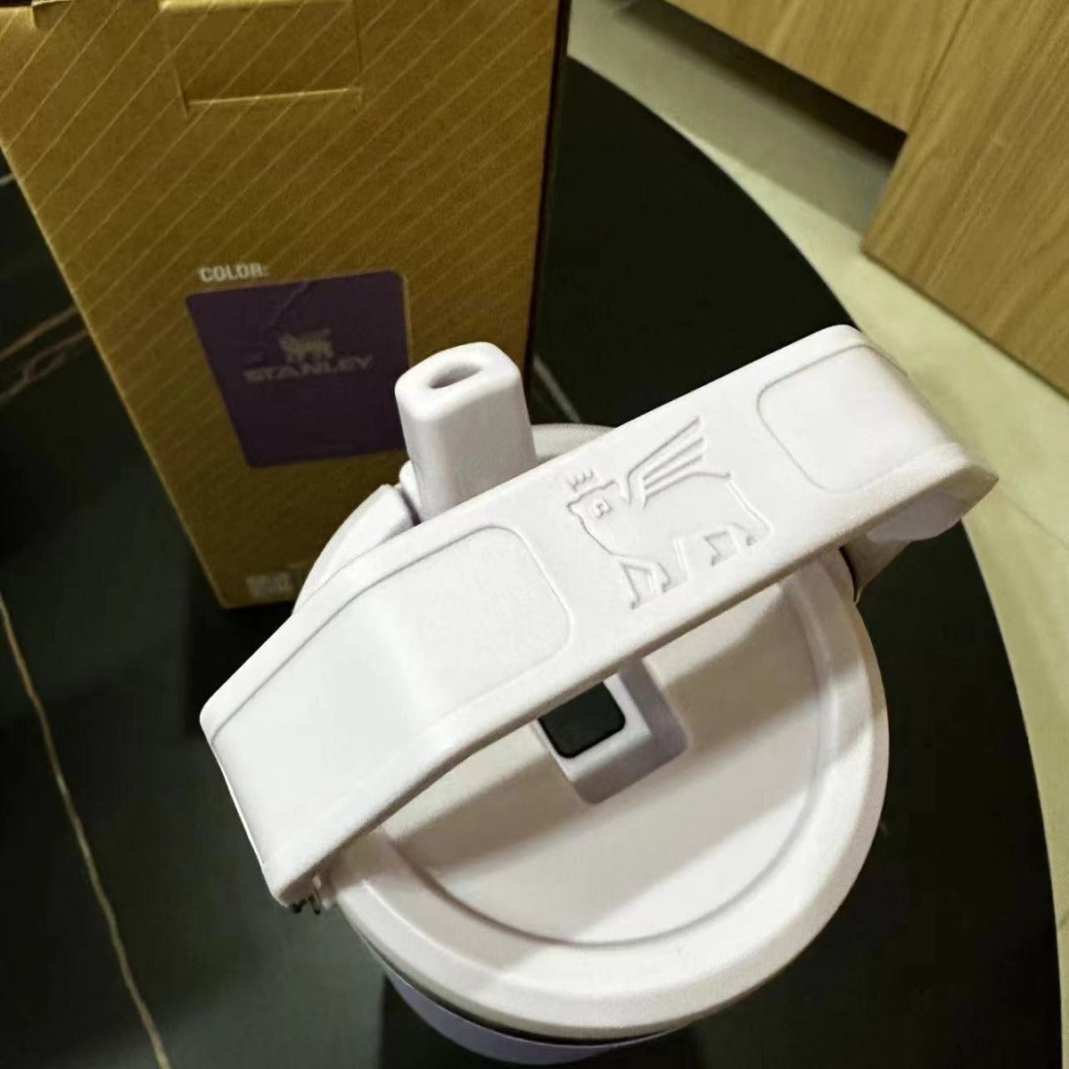 STANLEY STANLEY Thermos Cup 304 Stainless Steel Sealed Straw Cup Portable Outdoor Travel Car Cup