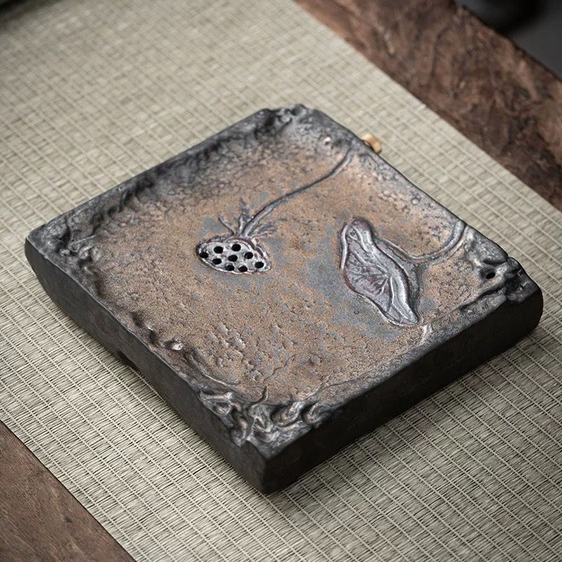 Creative Japanese Kung Fu Tea Set Household Ceramic Tea Cup Teapot Stoneware Simple Portable Travel Pot Three Cups