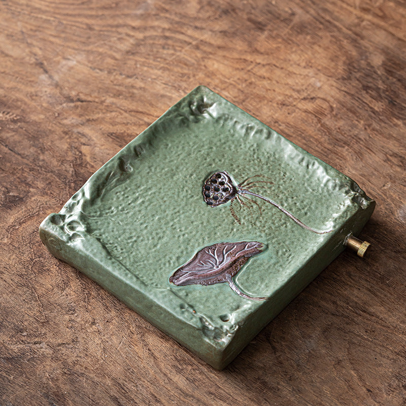 Creative Japanese Kung Fu Tea Set Household Ceramic Tea Cup Teapot Stoneware Simple Portable Travel Pot Three Cups