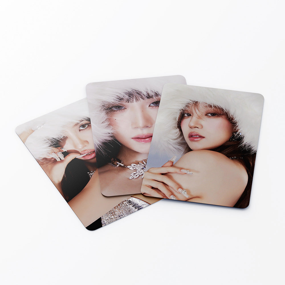 KPOP Integrated Korean Photo Card SK Lomo 55 Boxed DIY Collection IVE Assistance