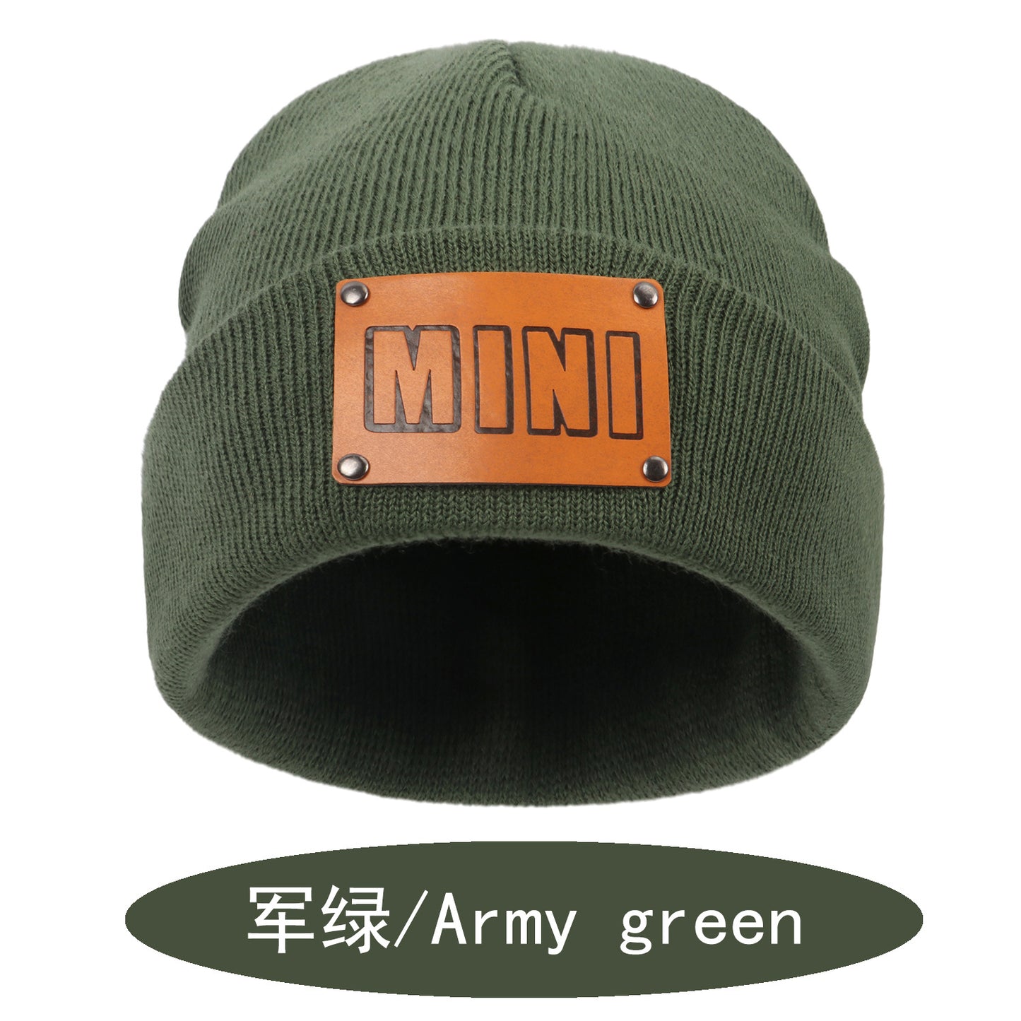 Mini children's knitted cap 2022 new warm cold European and American wool baby head protection crochet cap