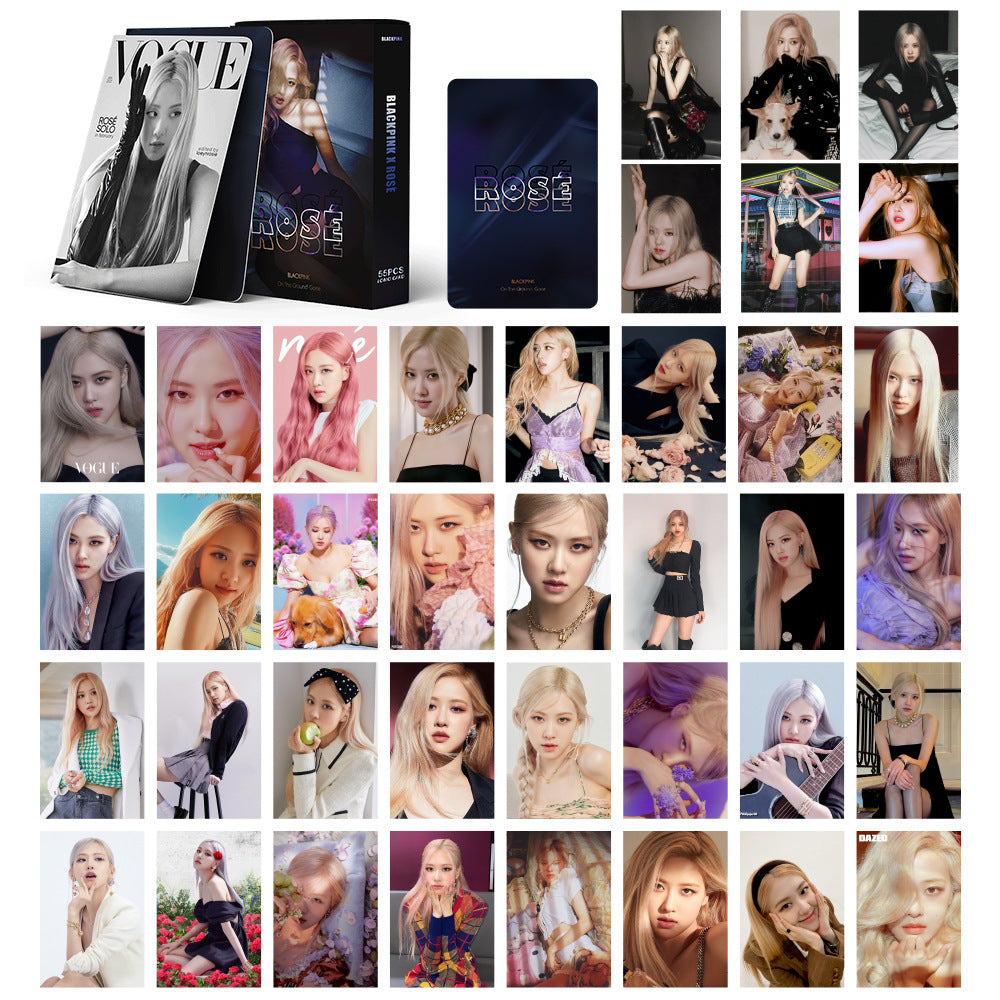 KPOP Integrated Korean Photo Card SK Lomo 55 Boxed DIY Collection IVE Assistance