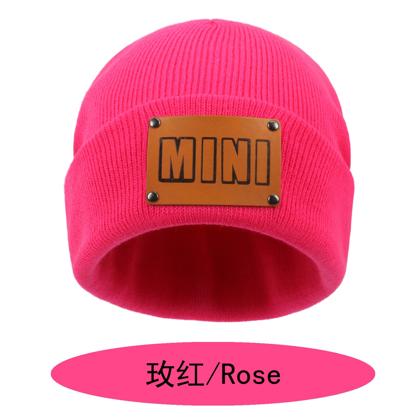Mini children's knitted cap 2022 new warm cold European and American wool baby head protection crochet cap