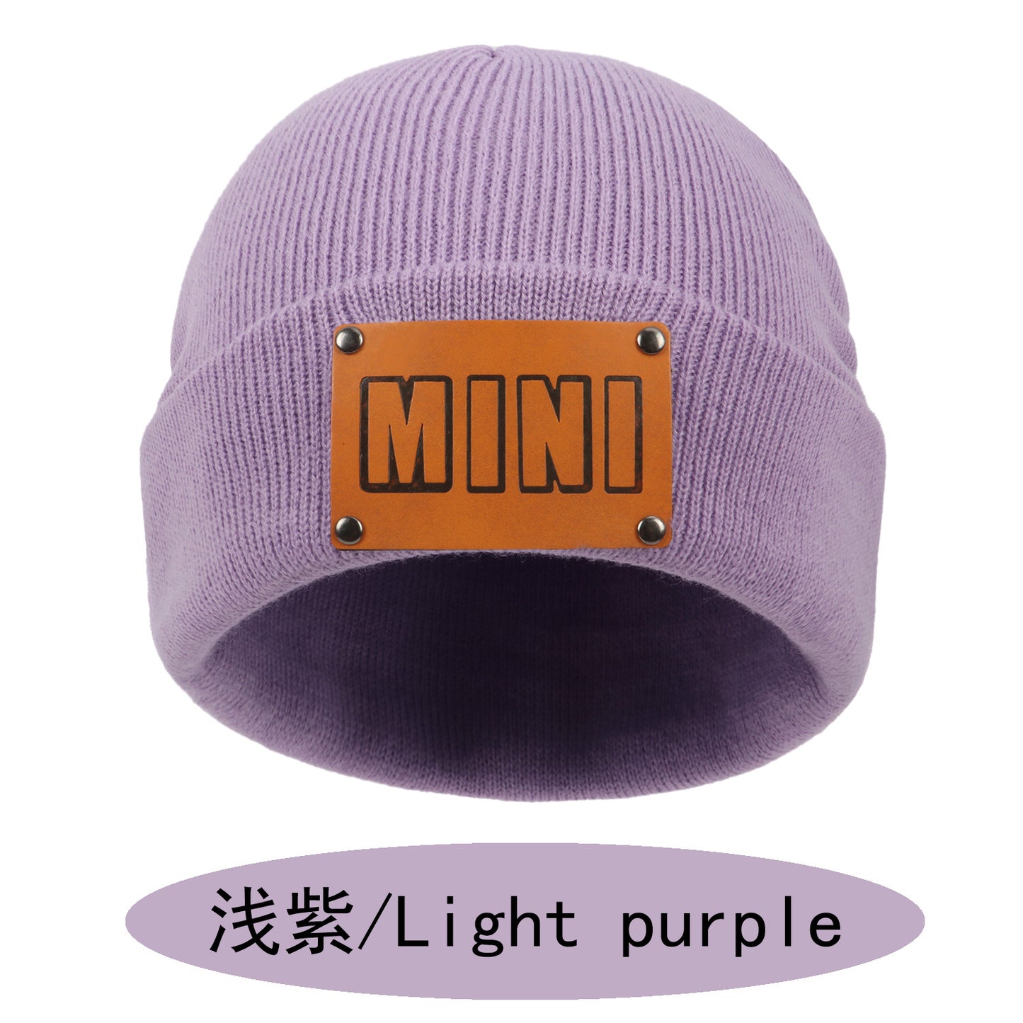 Mini children's knitted cap 2022 new warm cold European and American wool baby head protection crochet cap