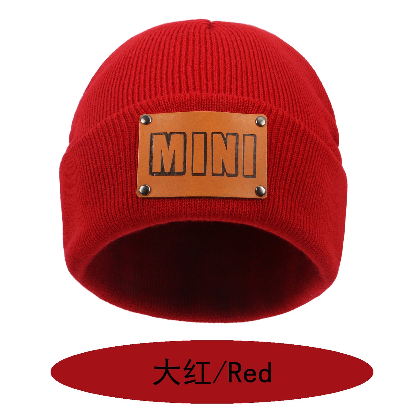 Mini children's knitted cap 2022 new warm cold European and American wool baby head protection crochet cap