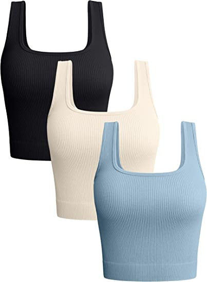 Women's Solid Color Sexy Sports Running Fitness Yoga Vest Comfortable Cross-border Foreign Trade Top for Ladies