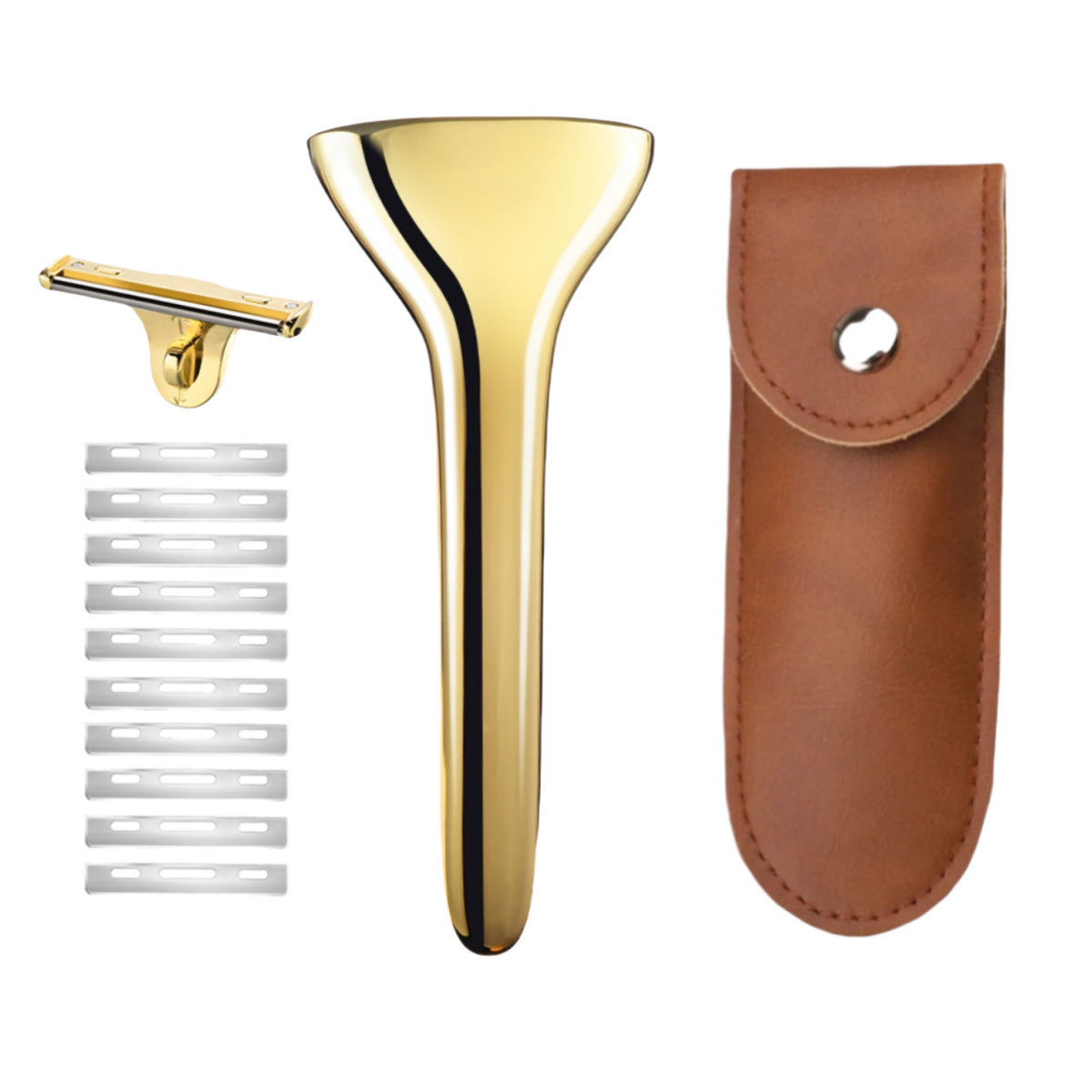 Manual Razor, Old-Fashioned Manual Razor, Zinc Alloy Shaving Razor, Cross-Border Wholesale for Men and Women