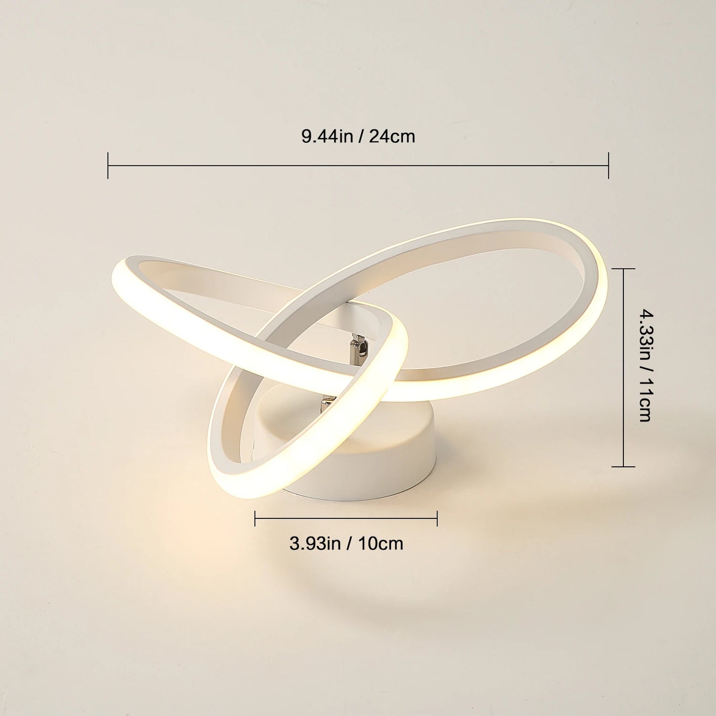 LED Ceiling Light, Modern Ceiling Lamp 20W 2200LM White Ceiling Lamp for Kitchen, Hallway, Bedroom, Switch Control